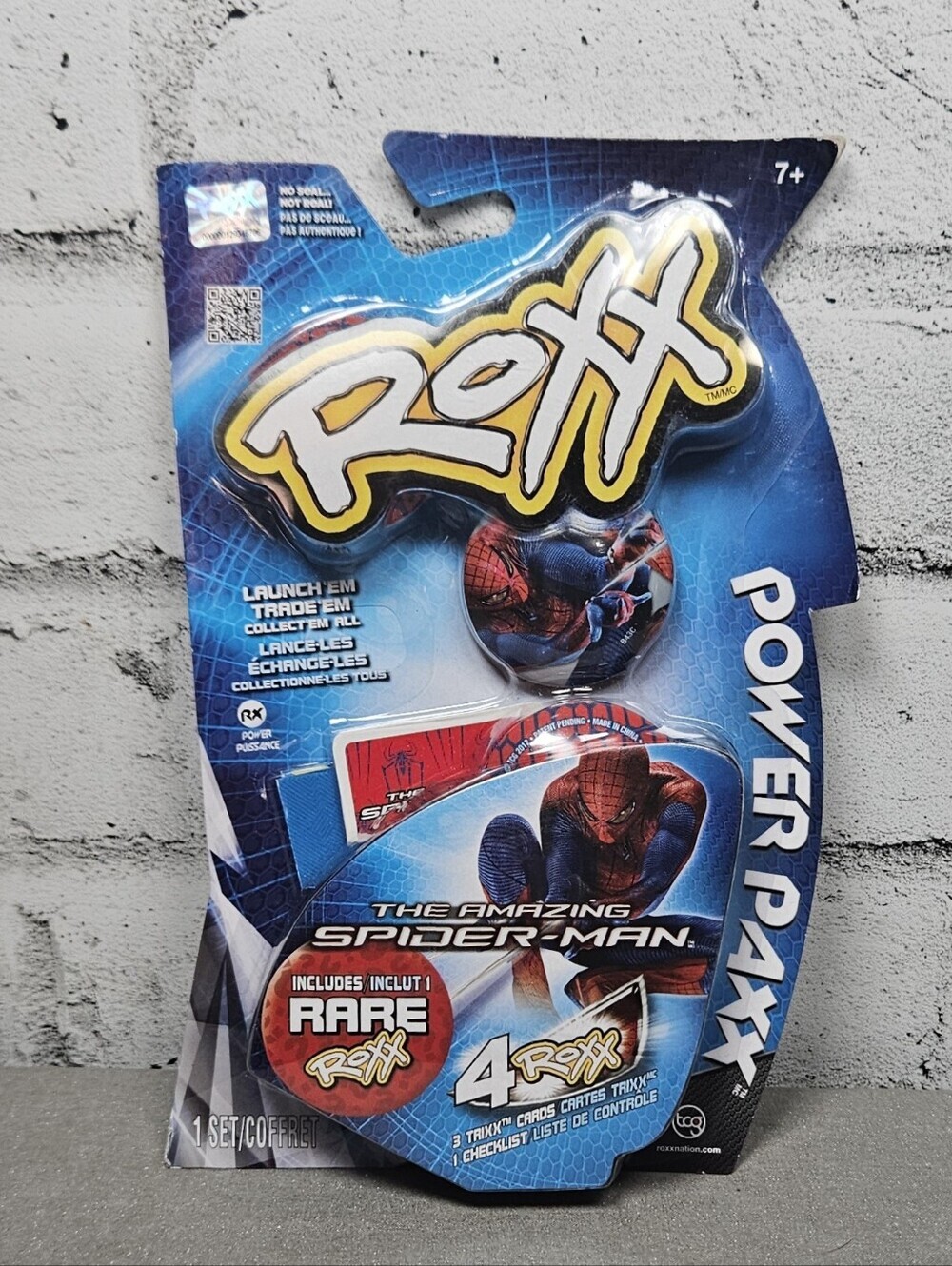 The Amazing Spider Man Roxx Power Paxx Rare Collectible Pack Sealed